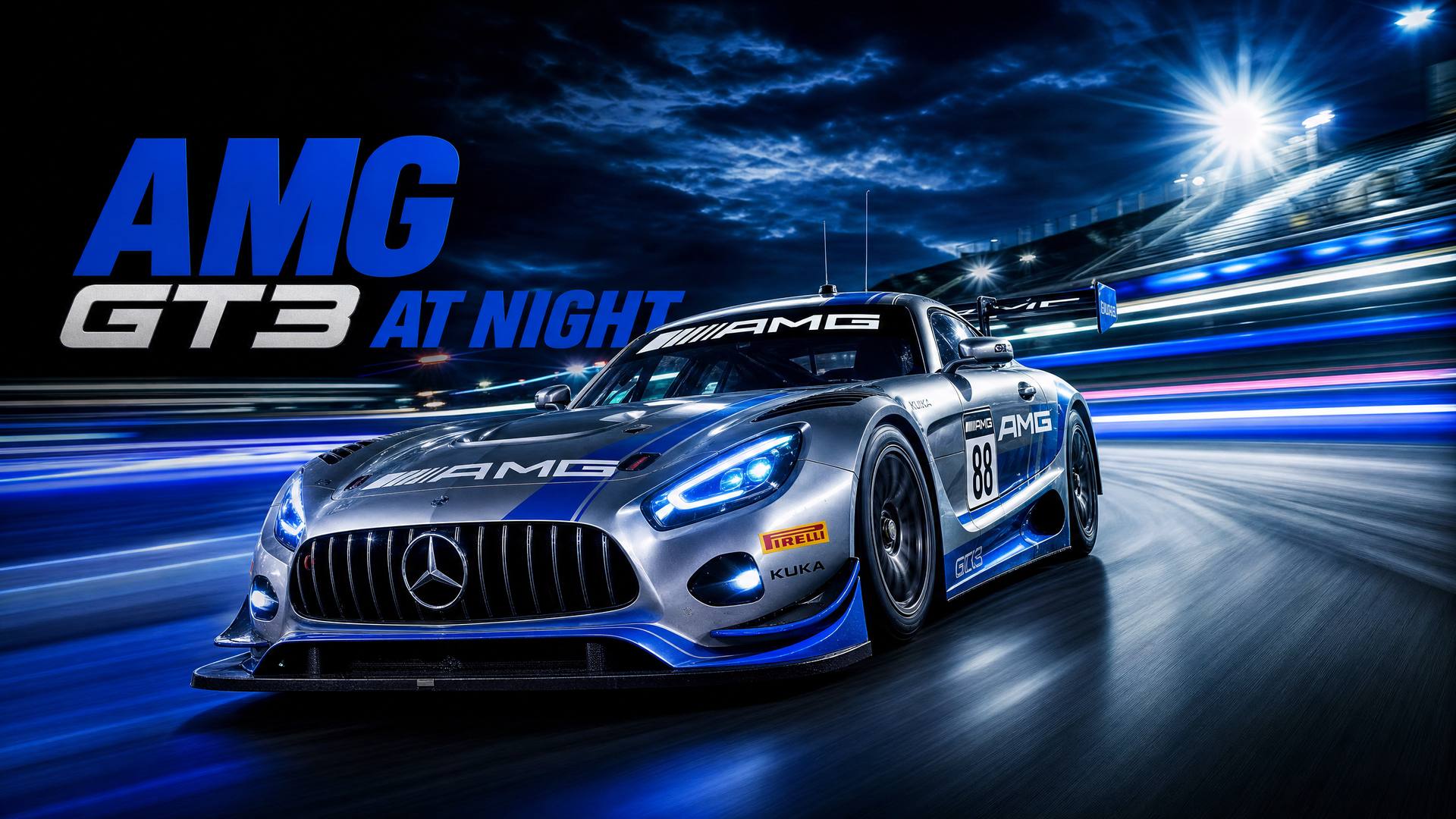 抖阴 - AMG GT3夜间赛道抖阴视频